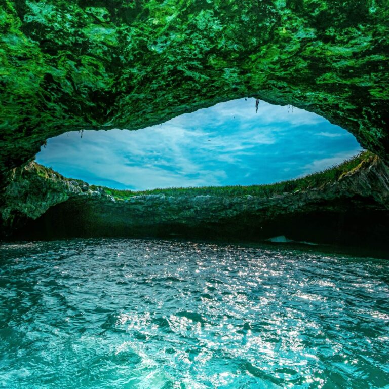 Hidden Beach at the Marieta Islands