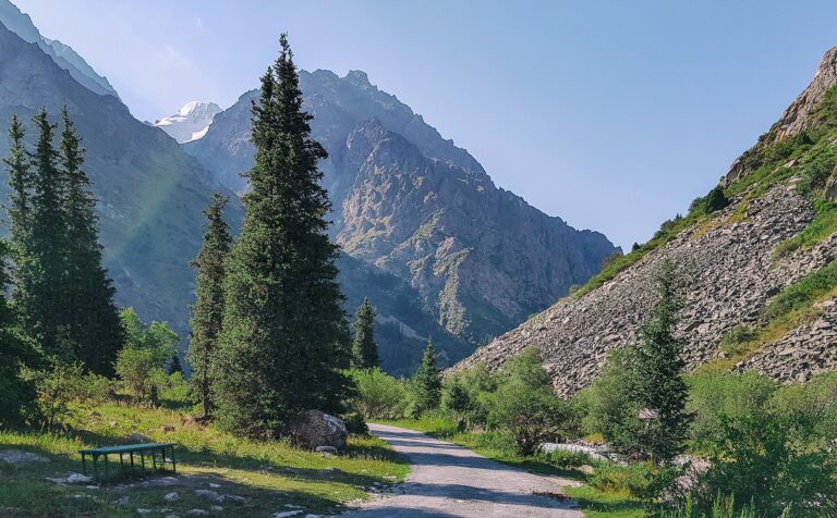 Kyrgyz Ala-Too Mountain Range